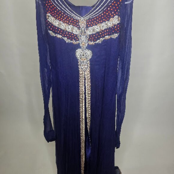 Long Dress Pakistani / Indian Suit (2 pcs) - Picture 4 of 4